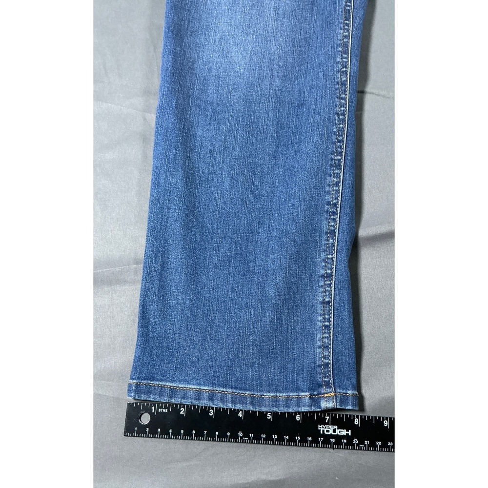Time and Tru Womens Maternity Straight Leg Jeans‎ Blue Medium Wash Small 4-6 NWT - Picture 6 of 12